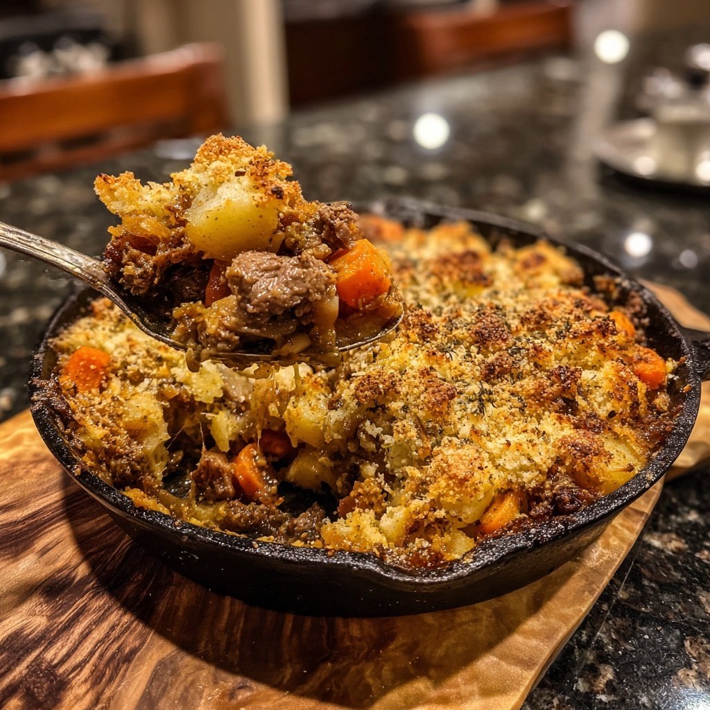 Savory Beef Shepherd’s Surprise