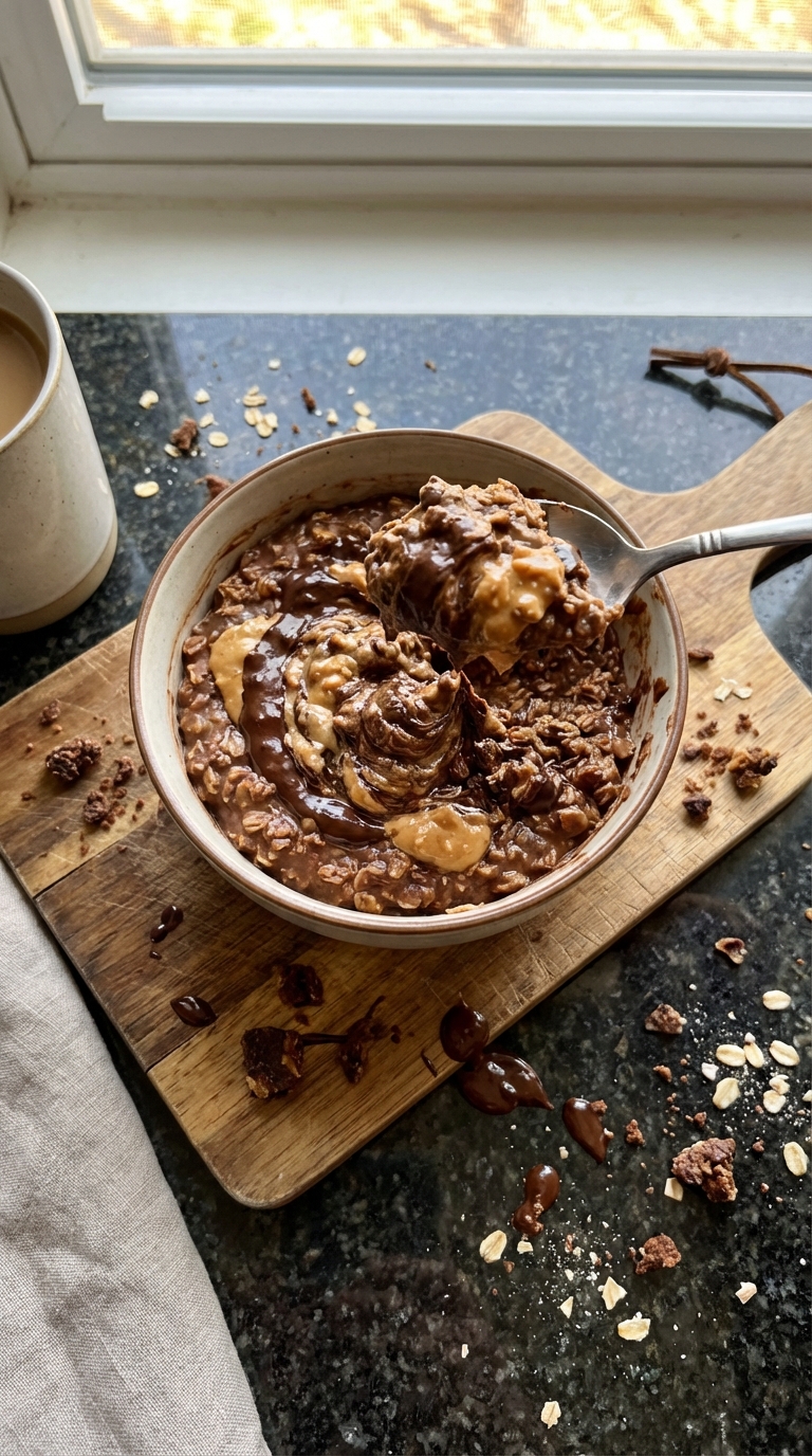 Chocolate Peanut Butter Oats