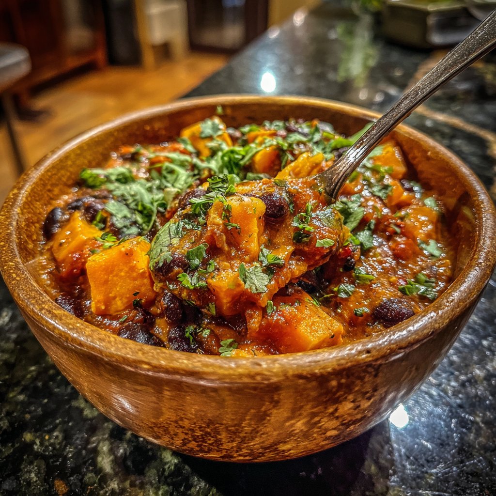 Smoky Sweet Potato Chili