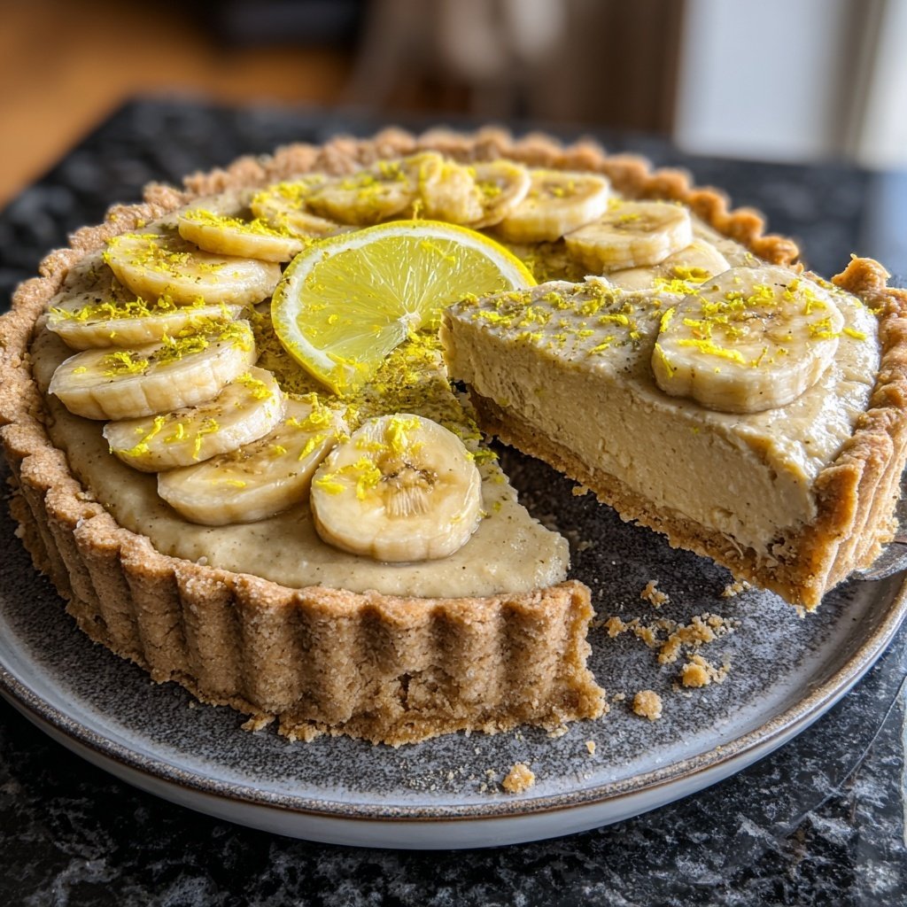 Banana Lime Tart Delight