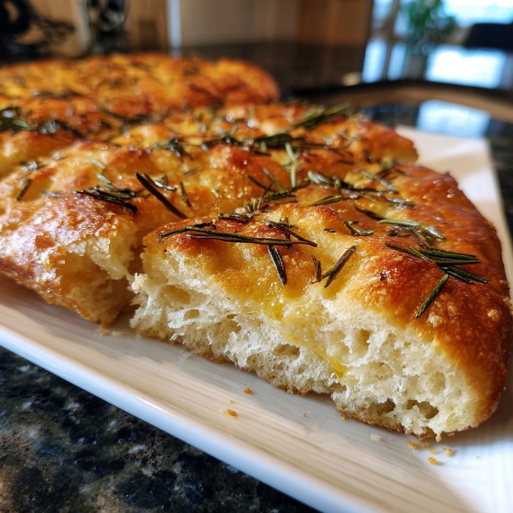 Focaccia Rosemary Bread