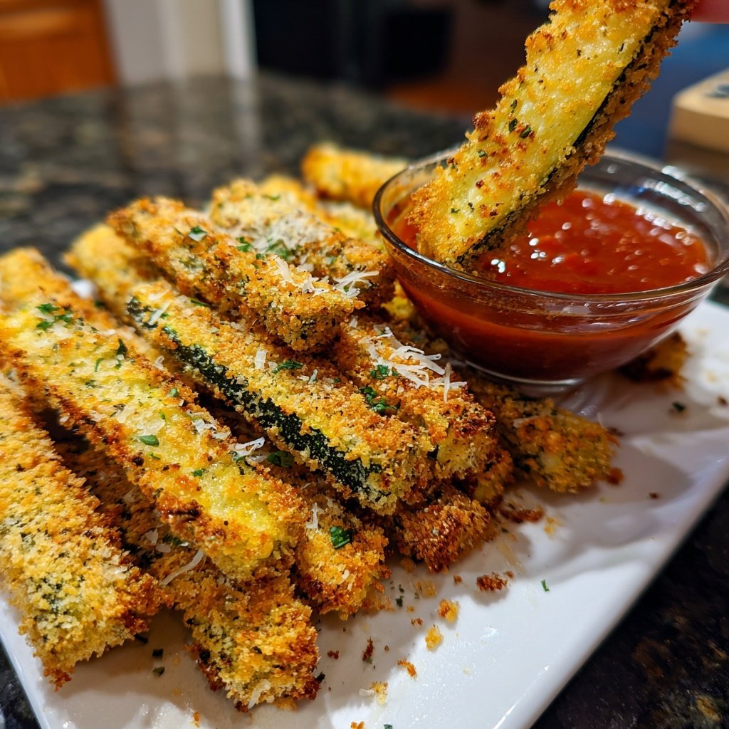 Crispy Baked Zucchini Fries