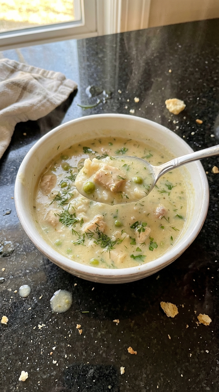 Creamy Chicken and Rice Soup