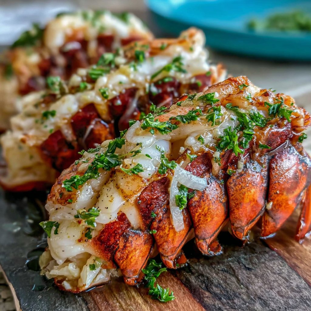 Garlic Butter Lobster Tails