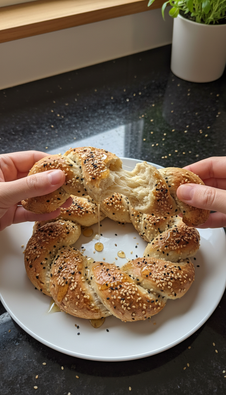 Greek Yogurt Protein Bagel Twists