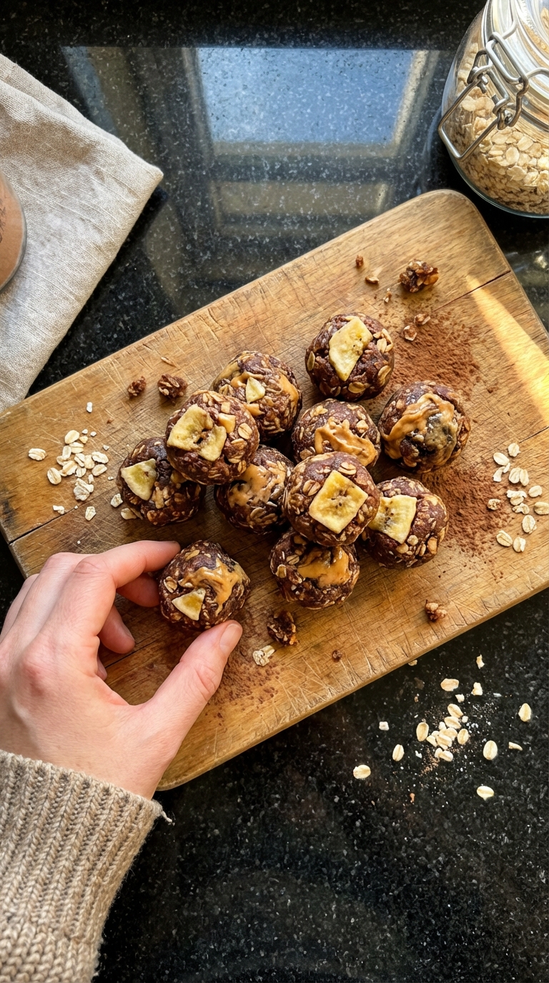 Peanut Butter Banana Energy Bites