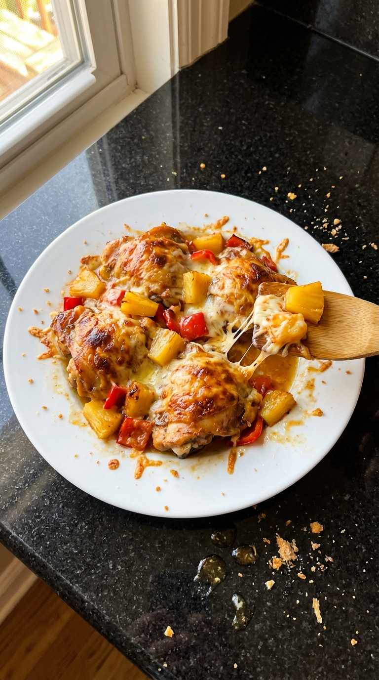 Hawaiian Pineapple Chicken Bake