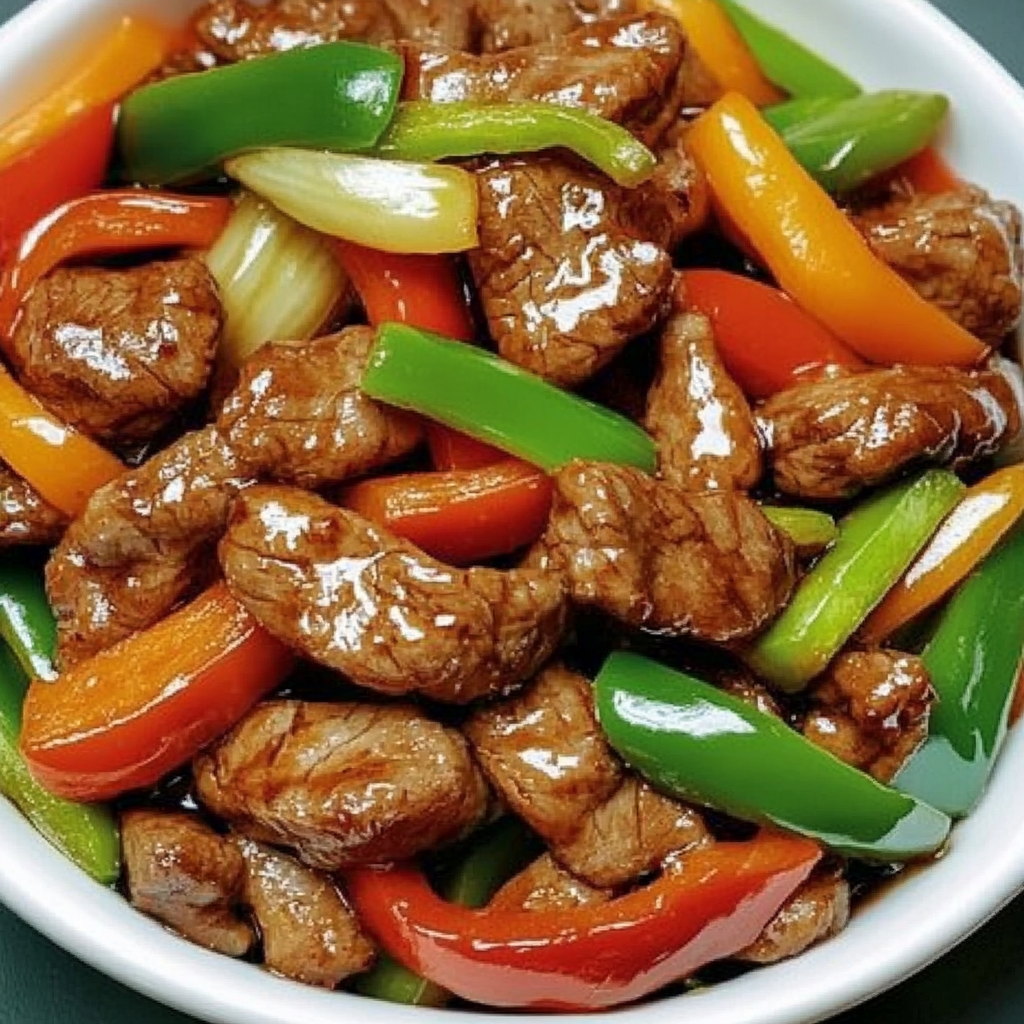 Beef and Onion Stir-Fry